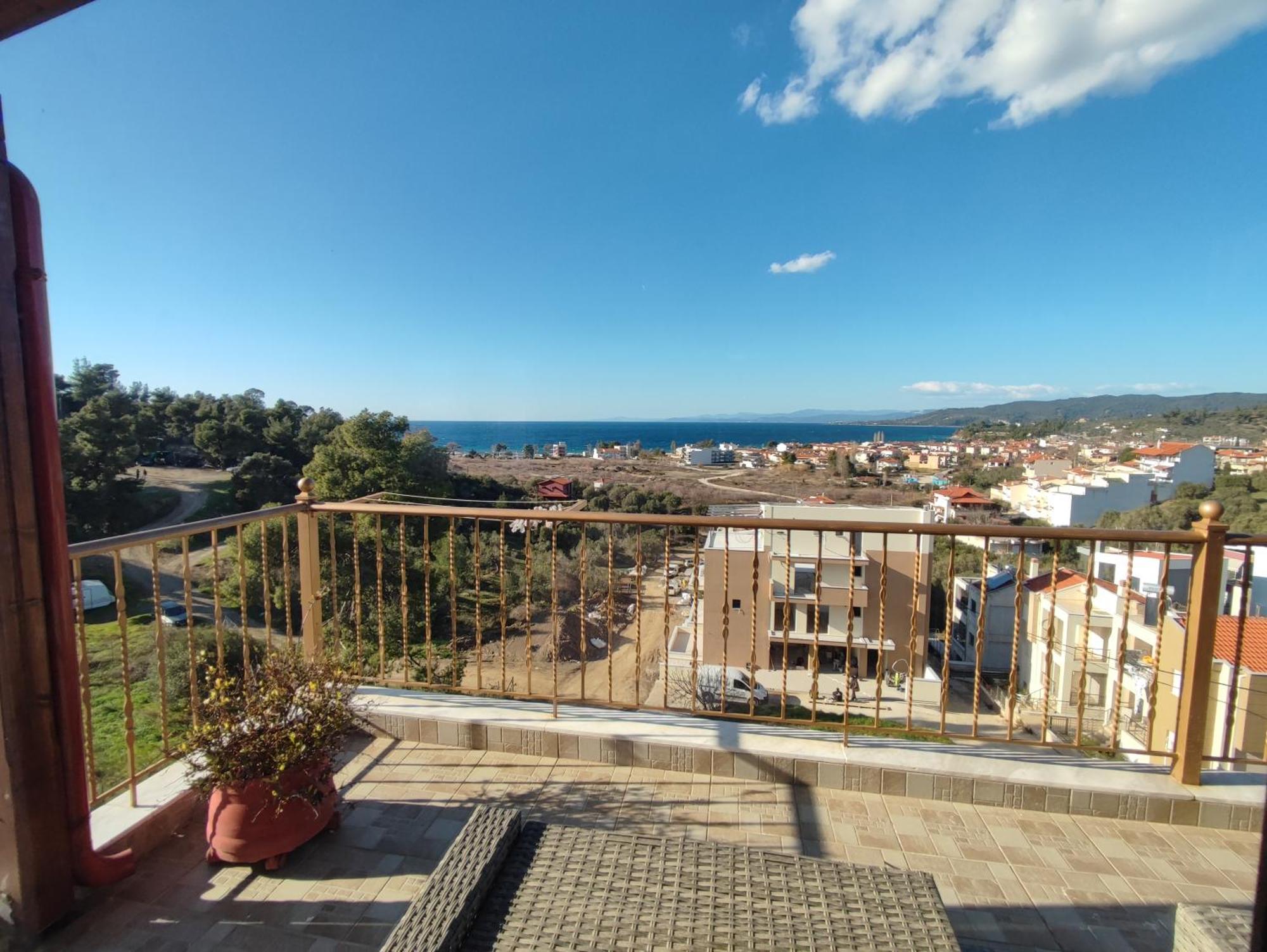 Theasis Luxury Panoramic Penthouse Apartamento Néos Marmarás Exterior foto