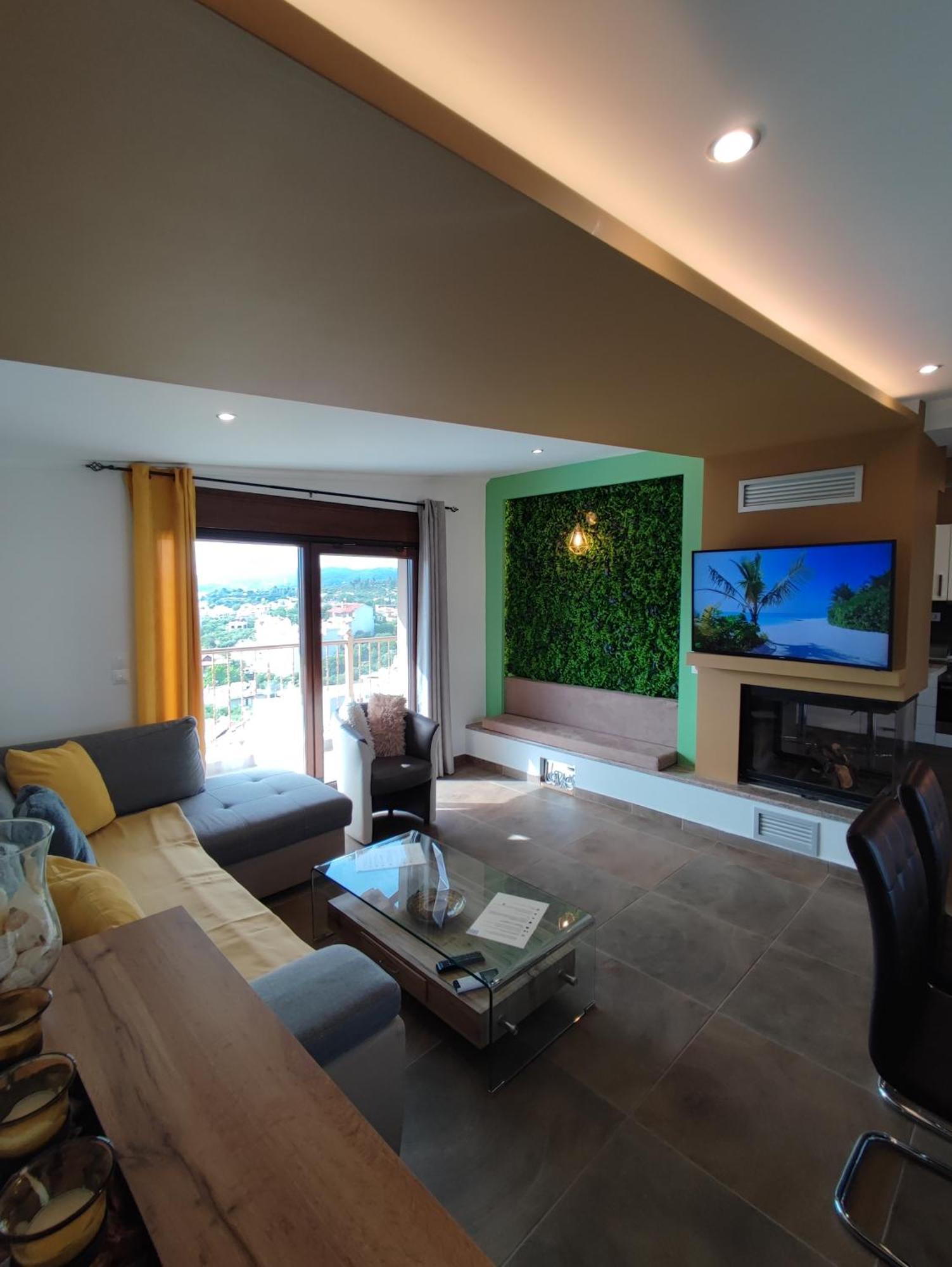 Theasis Luxury Panoramic Penthouse Apartamento Néos Marmarás Exterior foto