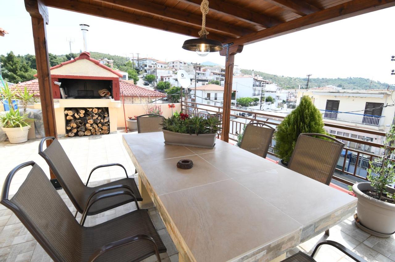 Theasis Luxury Panoramic Penthouse Apartamento Néos Marmarás Exterior foto